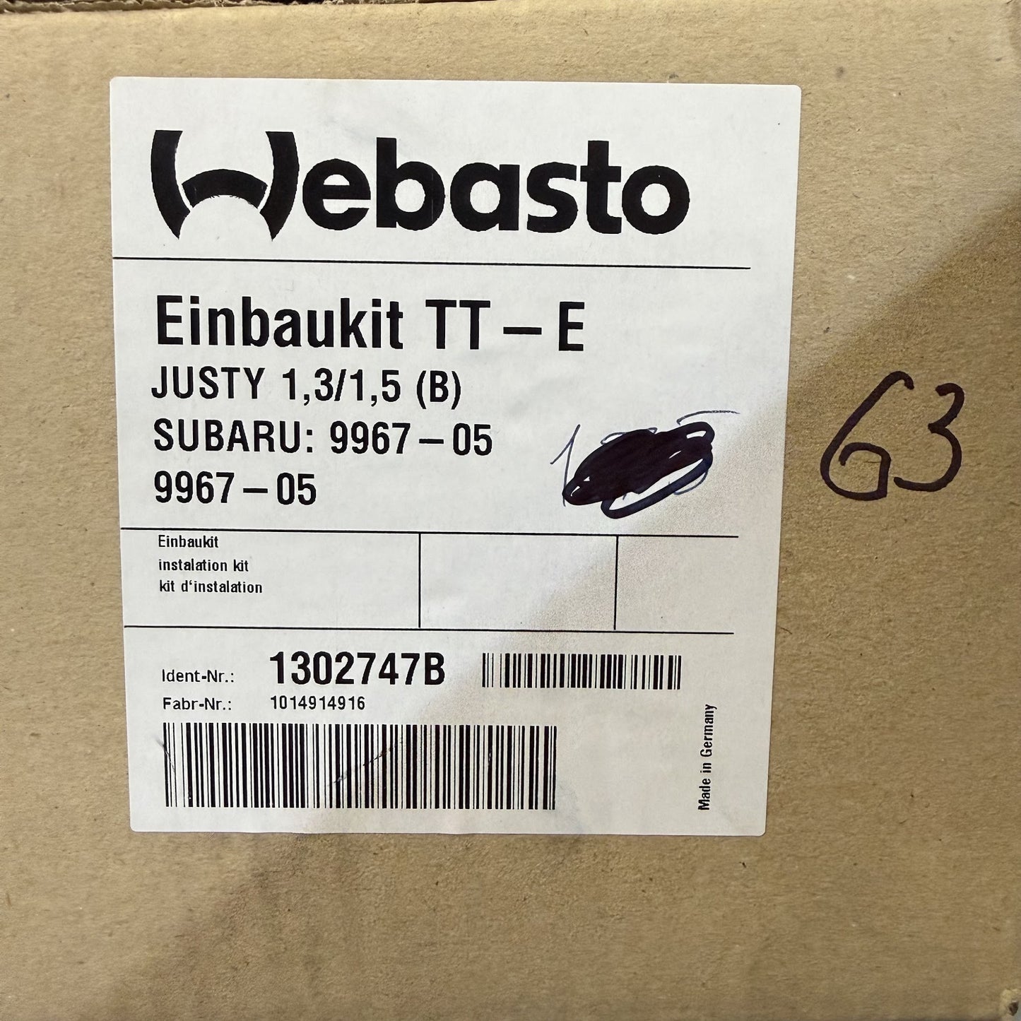 WEBASTO Ersatzteil