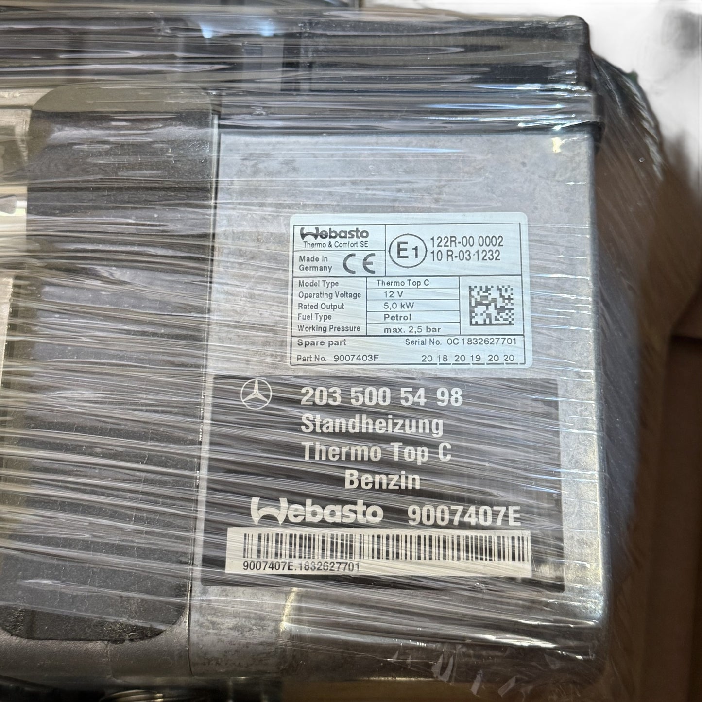 WEBASTO Thermo Top C Einbaukit