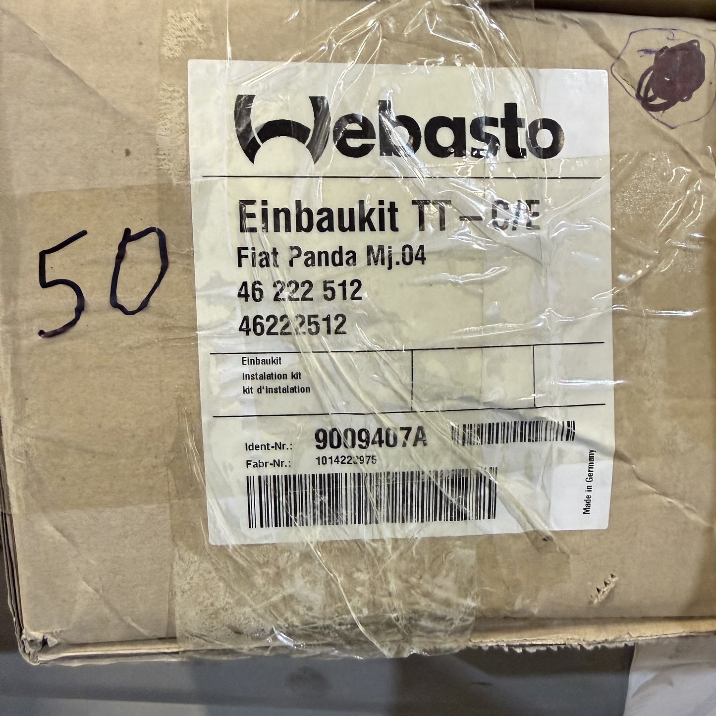 WEBASTO Einbaukit