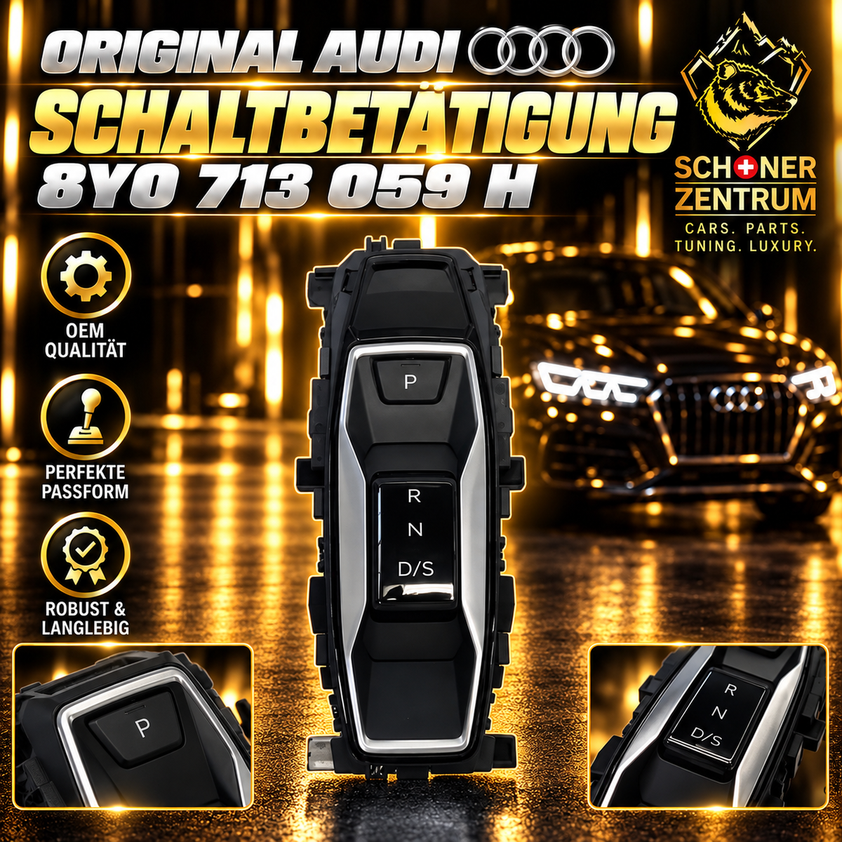 Original Audi Schaltbetätigung 8Y0713059H – Schöner Zentrum
