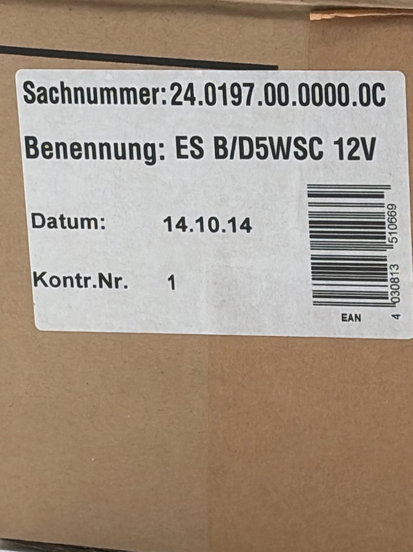 Eberspächer ES B/D5WSC 12V 24.0197.00.0000.0C