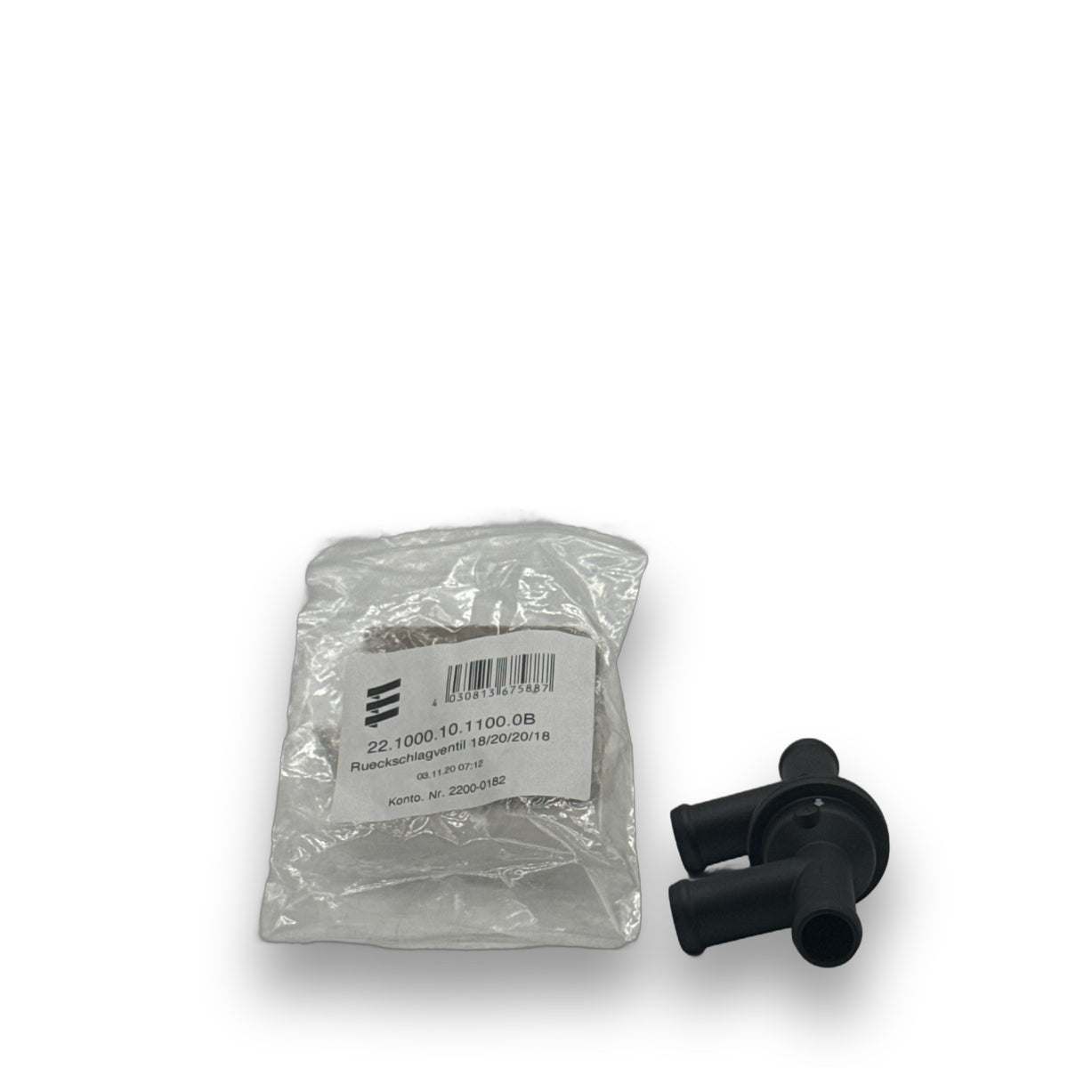 Eberspächer Rueckschlagventil 18_20_20_18 NON-RETURN VALVE 18/20/20/18 22.1000.10.1100.0B