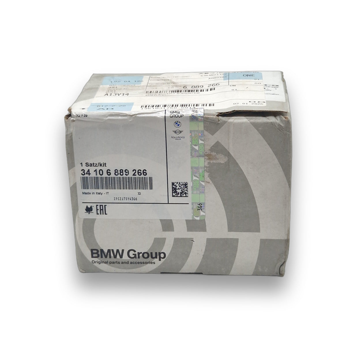 BMW Reparatursatz Bremsbeläge 34106889266