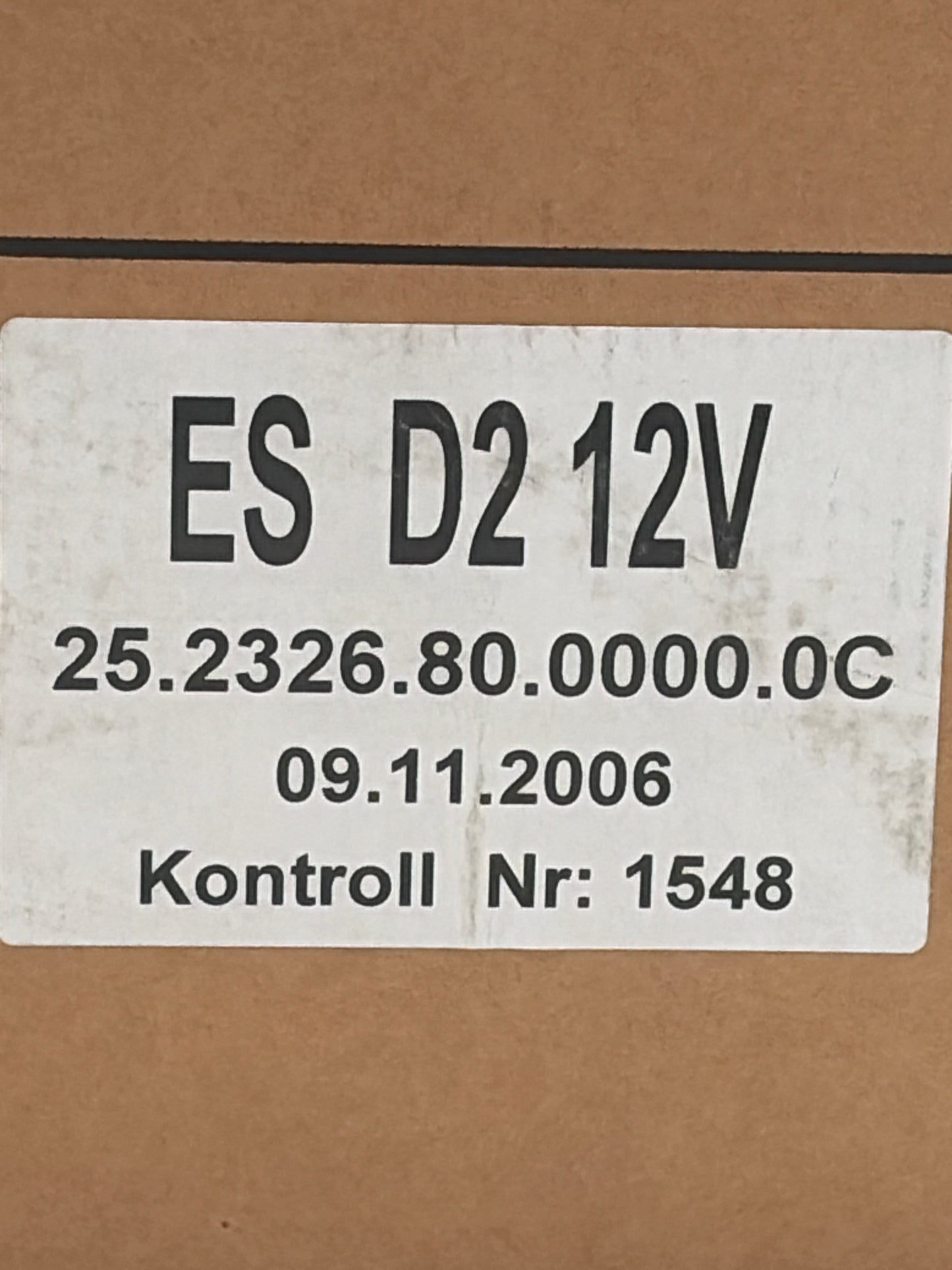 Eberspächer ES D2 12V 25.2326.80.0000.0C