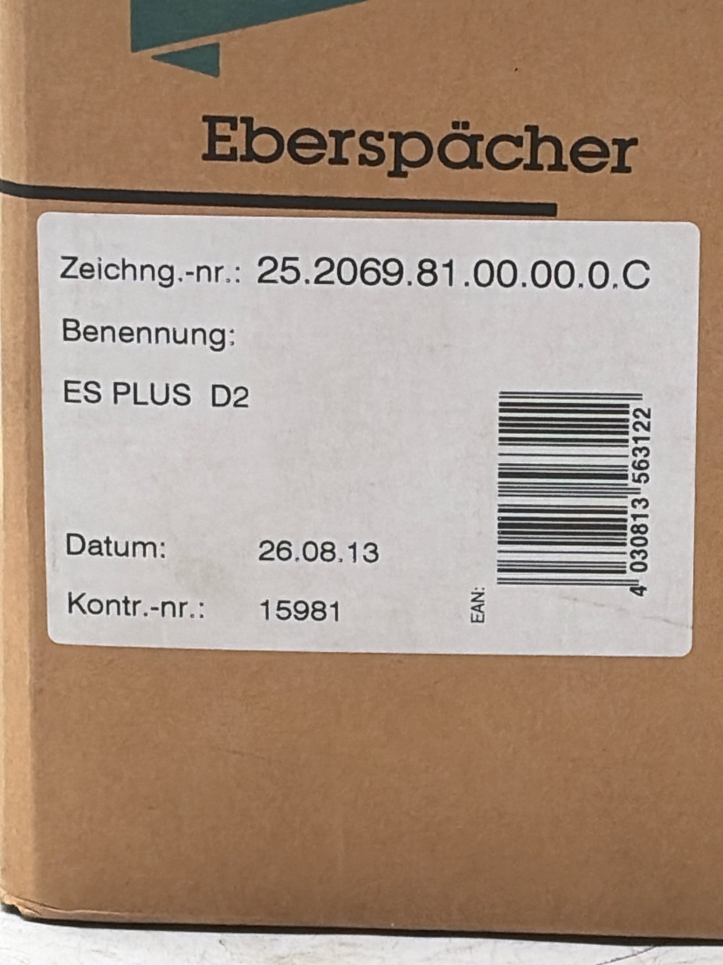 Eberspächer ES PLUS D2 25.2069.81.0000.0C