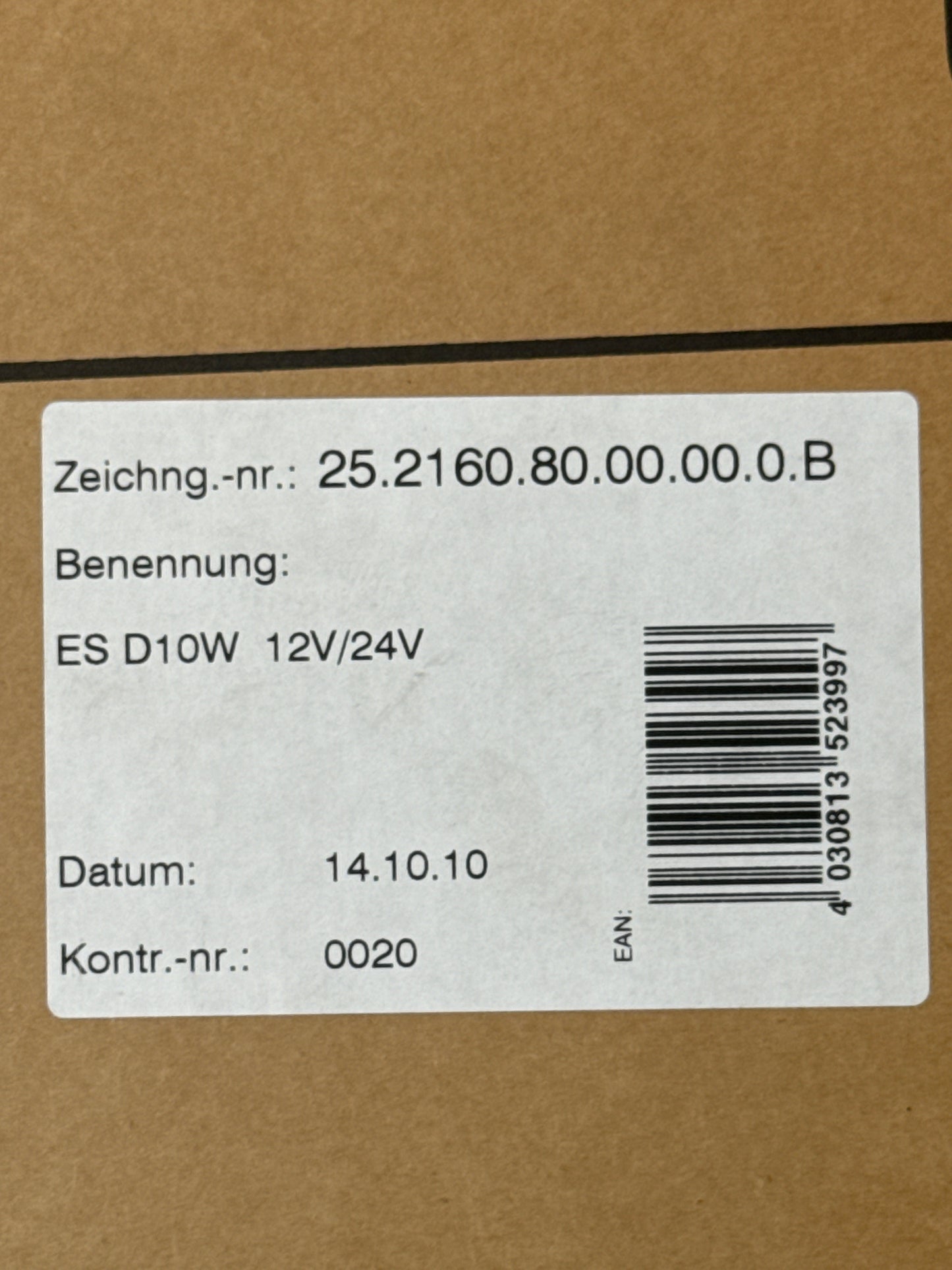 Eberspächer ES D10W 12V/24V 25.2160.80.0000.0B