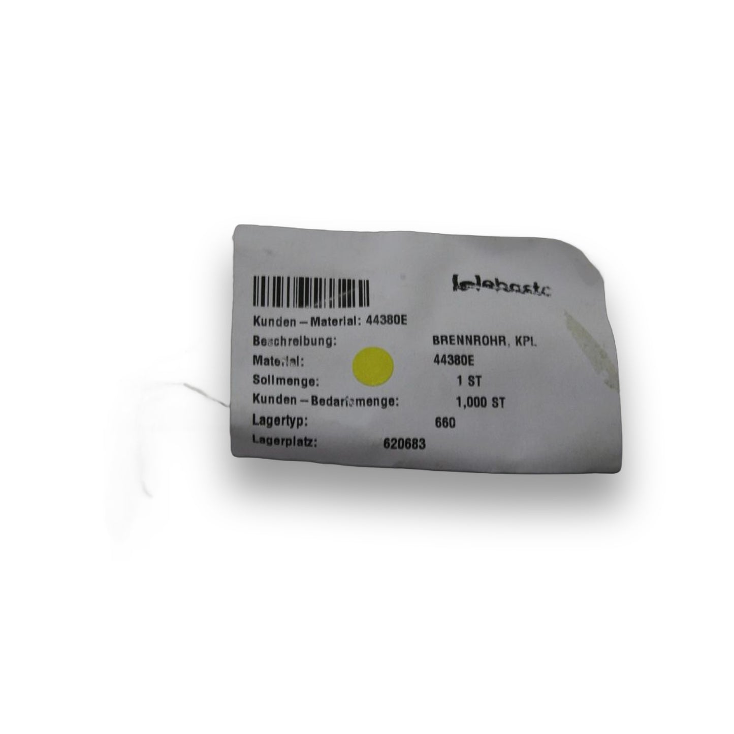 WEBASTO Brenner & Brennereinsätze 44380E – Vorderseite