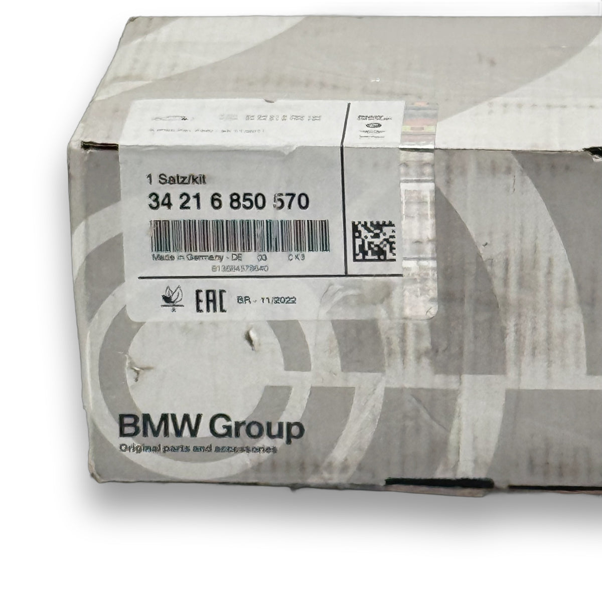 BMW Bremsbelagsatz hinten 34216850570