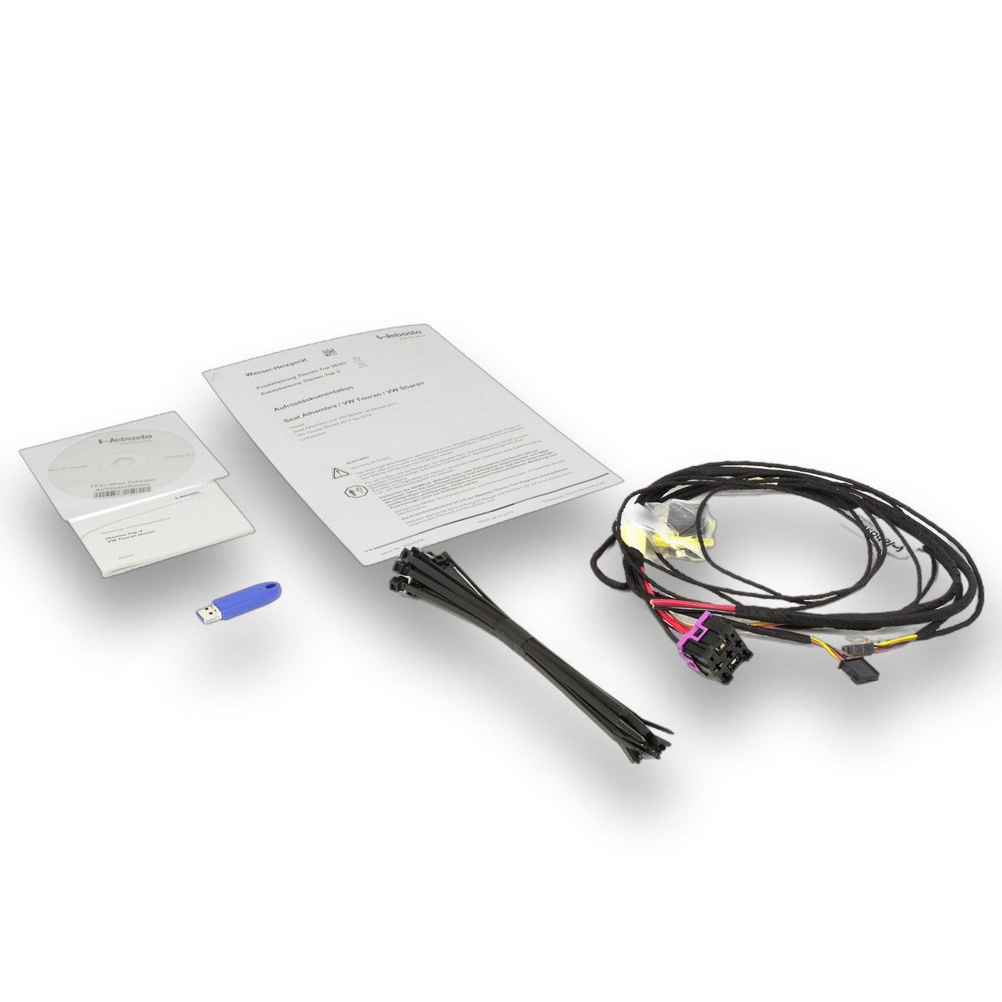 WEBASTO Fahrzeug-Einbaukits 9033193A – Typenschild