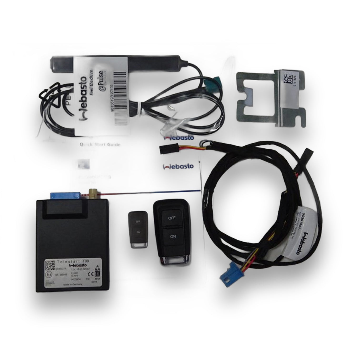 WEBASTO Fahrzeug-Einbaukits 1315072B – Vorderseite