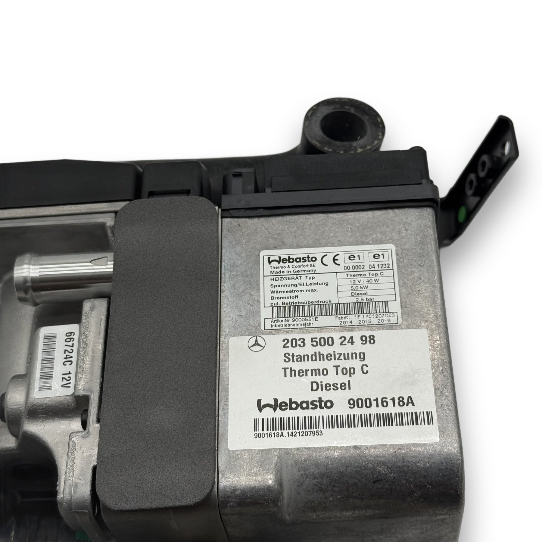 WEBASTO Einbaukit Thermo Top C Diesel 12V