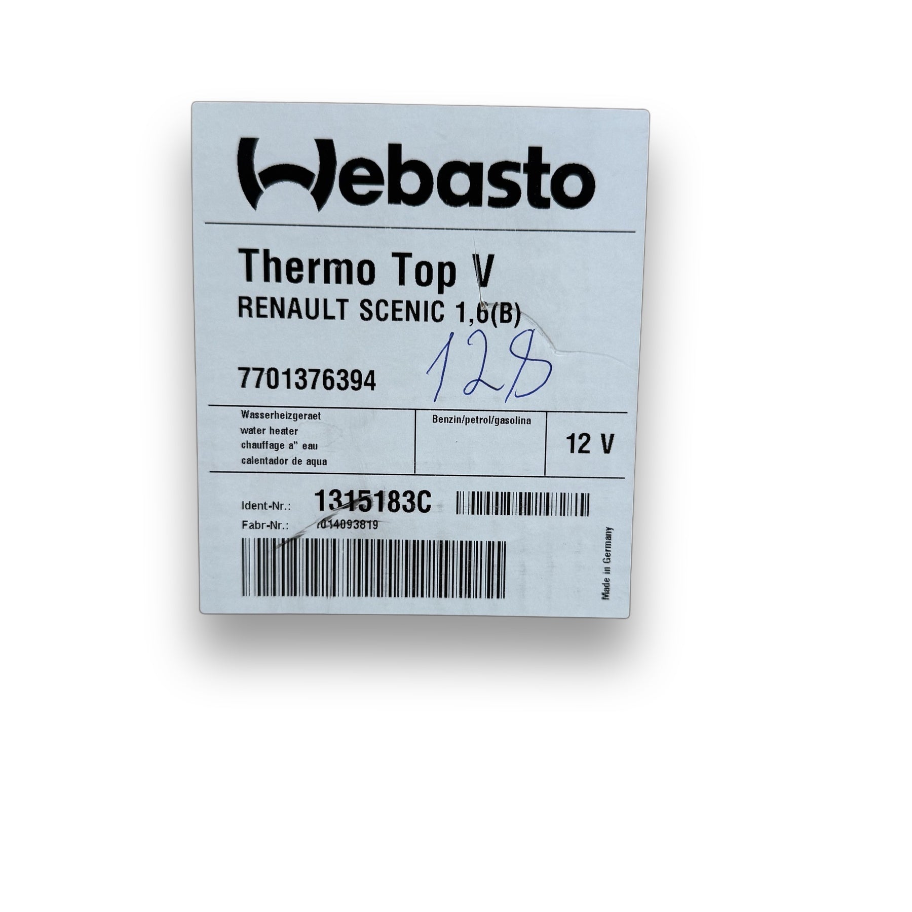 WEBASTO Einbaukit