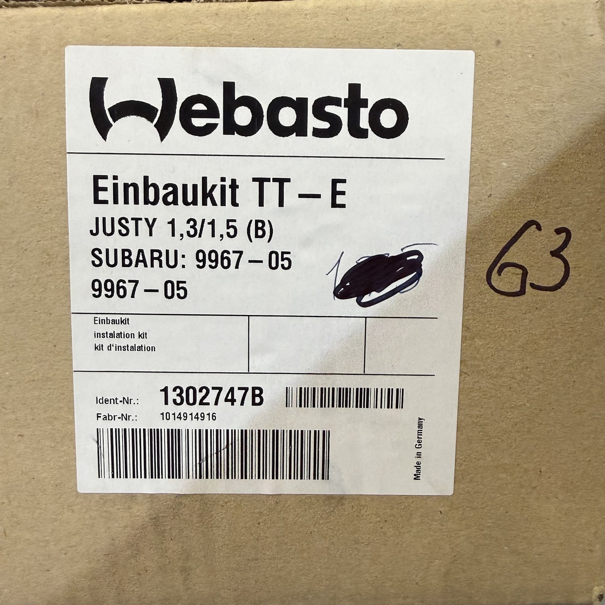 WEBASTO Ersatzteil