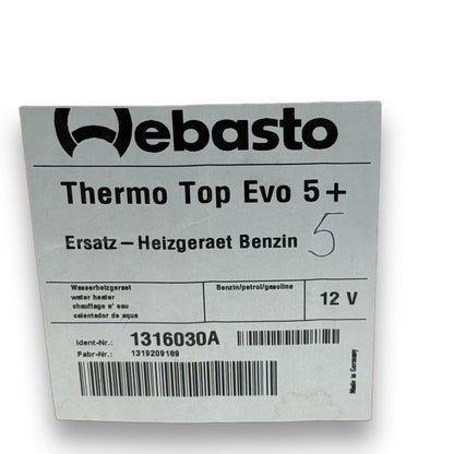 WEBASTO Ersatz-Heizgerät Thermo Top EV