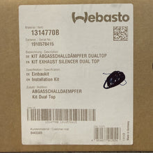WEBASTO Abgasschalldämpfer-Kit Dual
