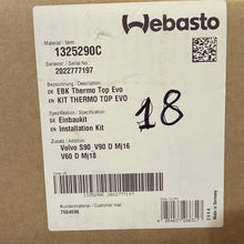 WEBASTO Einbaukit