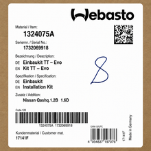 WEBASTO Einbaukit