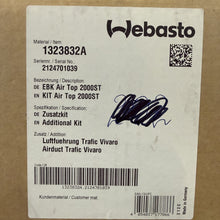 WEBASTO ZSK Luftführung Vivaro / Trafic