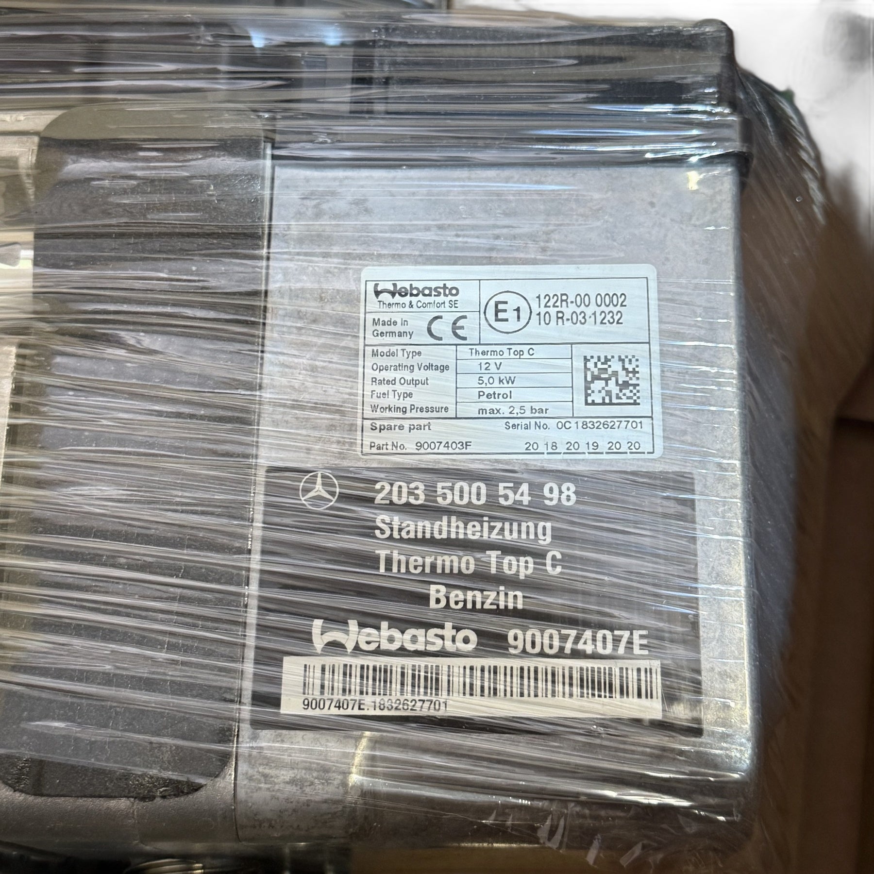 WEBASTO Thermo Top C Einbaukit