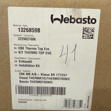 WEBASTO Einbaukit