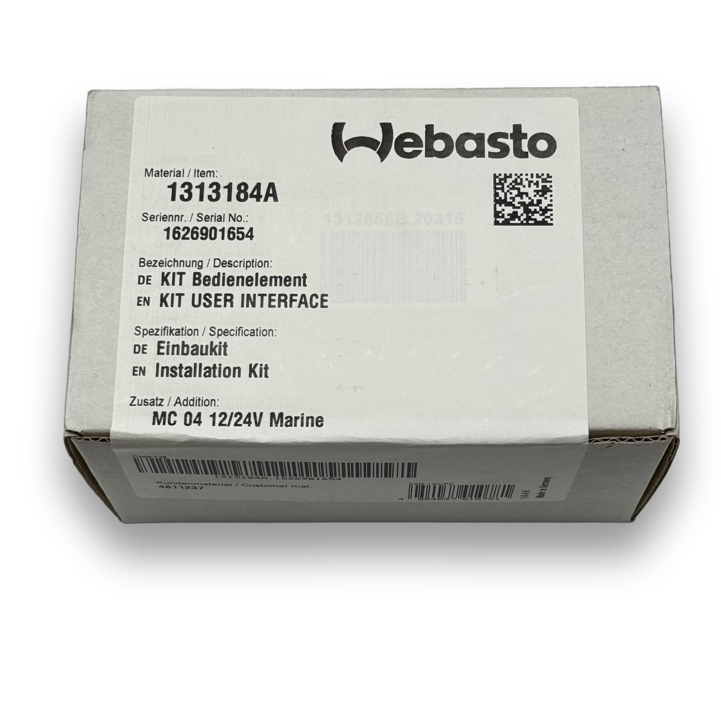 WEBASTO LU AIR TOP EVO 55 D 24V MARINE
