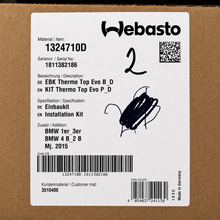 WEBASTO Einbaukit