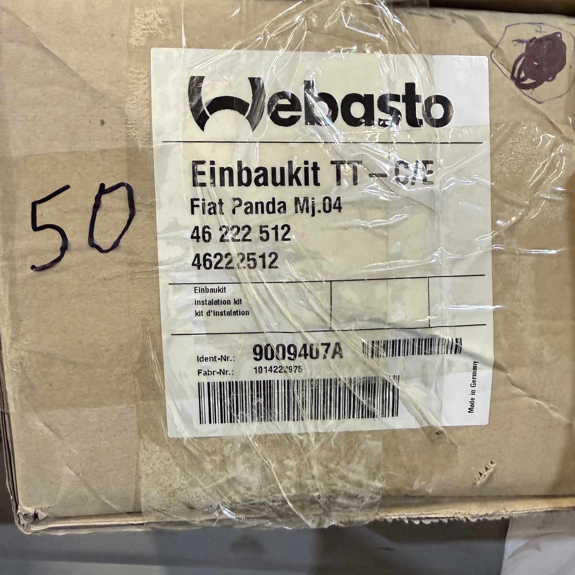 WEBASTO Einbaukit