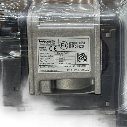WEBASTO Komplettpaket Thermo Top Evo 5+