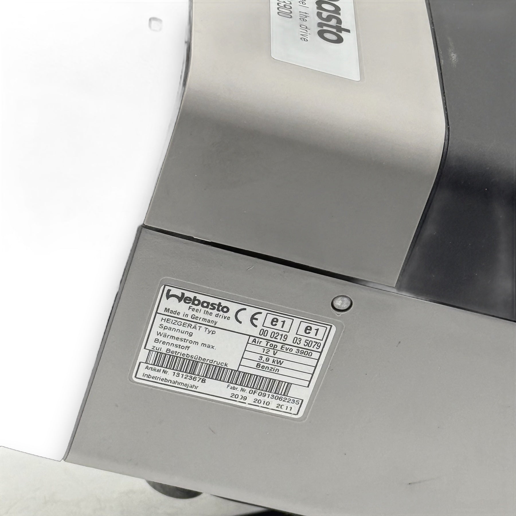 WEBASTO Air Top Evo 3900 B 12V AM Comfo Luftheizung