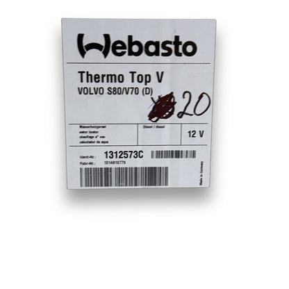 WEBASTO Thermo Top V Standheizung