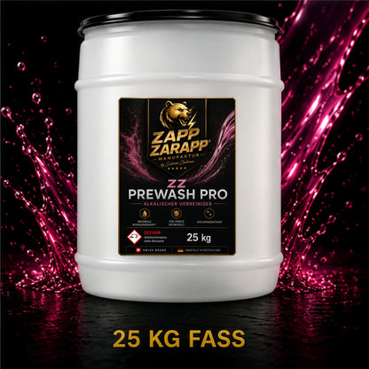 ZZ Prewash Pro – Alkalischer Vorreiniger 25 kg Fass (Prototype)