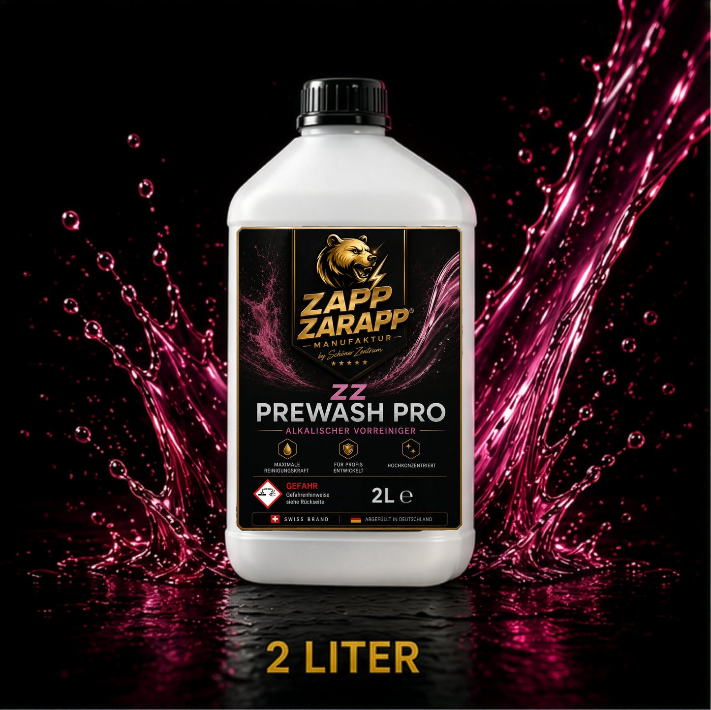 ZZ Prewash Pro – Alkalischer Vorreiniger 2 L (Prototype)