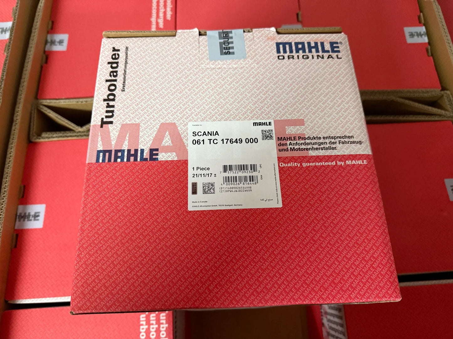 Mahle Scania Turbolader 061TC17649000