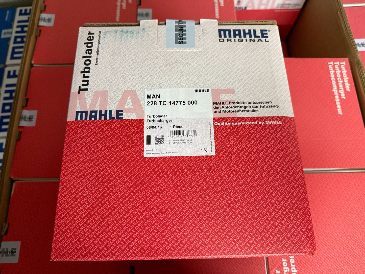 Mahle MAN Turbolader 228TC14775000