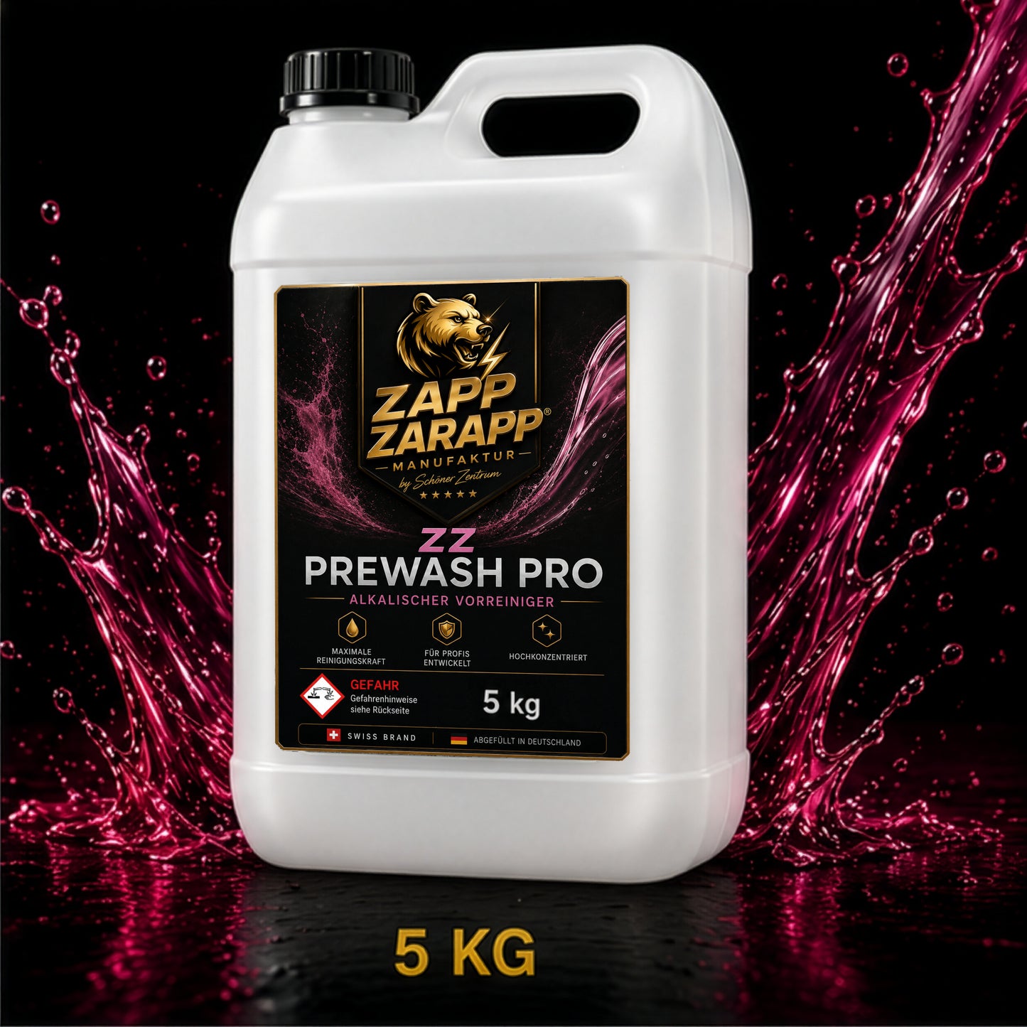 ZZ Prewash Pro – Alkalischer Vorreiniger 5 kg (Prototype)