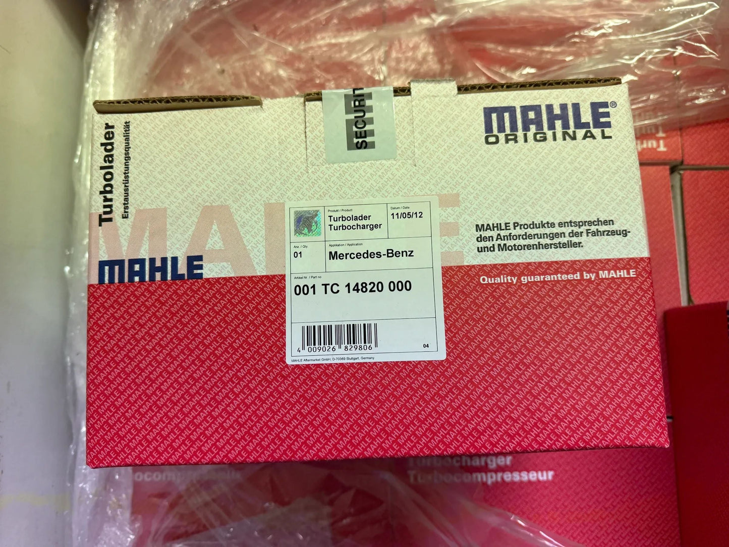 Mahle Mercedes Benz Turbolader 001TC14820000