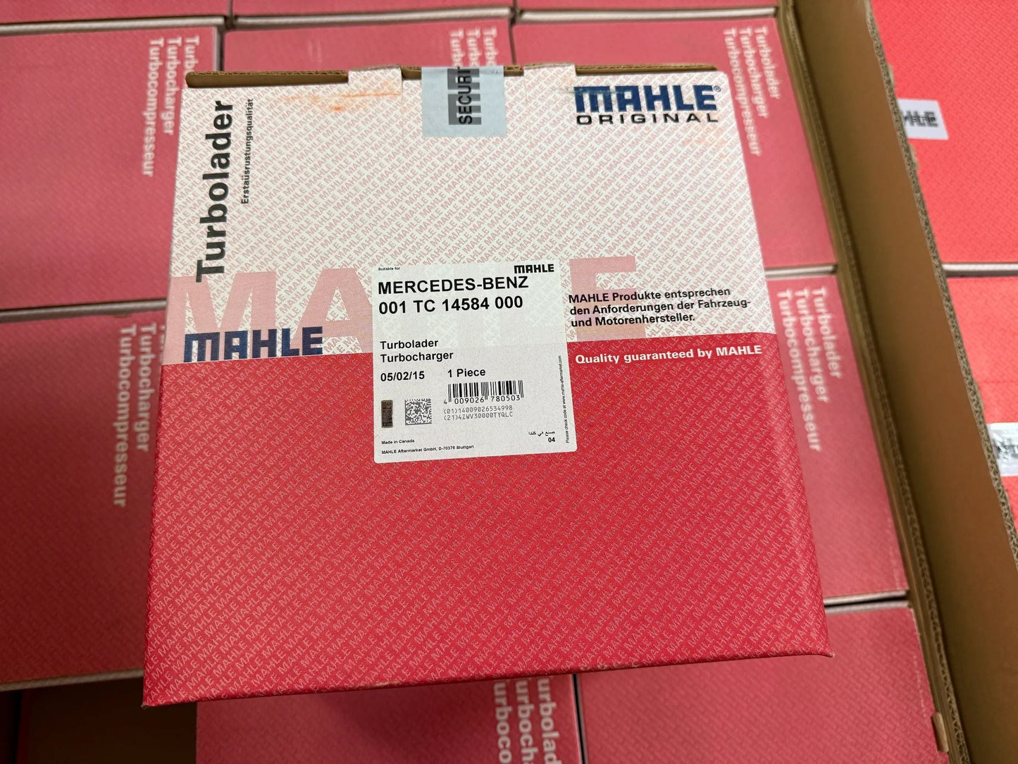 Mahle Mercedes Benz Turbolader 001TC14584000