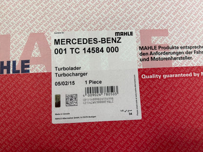 Mahle Mercedes Benz Turbolader 001TC14584000
