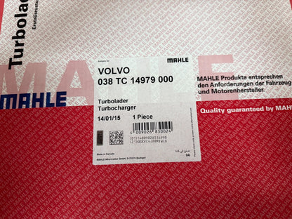 Mahle Volvo Turbolader 038TC14979000