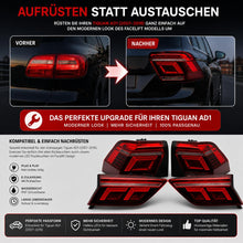 VW Tiguan Premium LED Rückleuchten Set Innen Links & Rechts – VW OEM Neuware