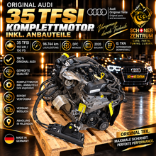 Audi 35 TFSI DPC Komplettmotor mit Getriebe TKN 110 kW 150 PS 96.744 km