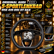 Original Audi S-Sportlenkrad ohne Airbag – Schöner Zentrum