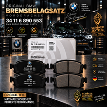 BMW Original Bremsbelagsatz Vorderachse 34 11 6 890 553 – Schöner Zentrum