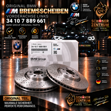 Original BMW M Bremsscheibe 34107889661 Vorderachse links