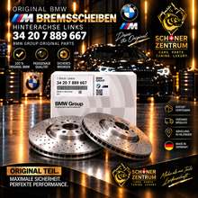 Original BMW M Bremsscheibe 34207889667 Hinterachse links – Schöner Zentrum