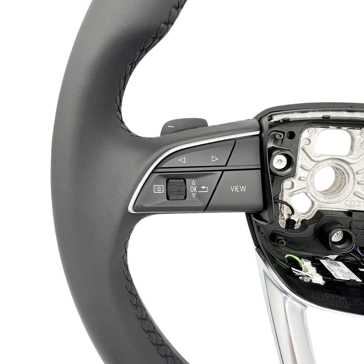 Audi A4 A5 Q5 Q7 Q8 Multifunktionssportlenkrad Leder 4M8419091AJ MJM – B-Ware – Ansicht 3