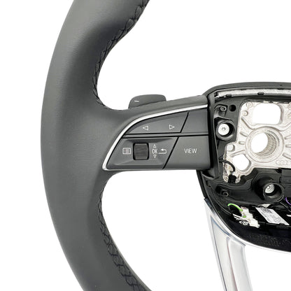 Audi A4 A5 Q5 Q7 Q8 Multifunktionssportlenkrad Leder 4M8419091AJ MJM – B-Ware – Ansicht 3