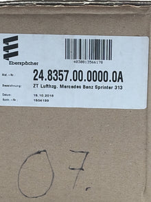 Eberspächer ZT Lufthzg. Mercedes Benz Sprinter 313 24.8357.00.0000.0A