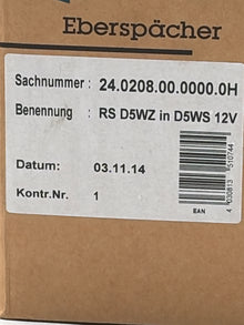 Eberspächer RS D5WZ in D5WS 12V 24.0208.00.0000.0H