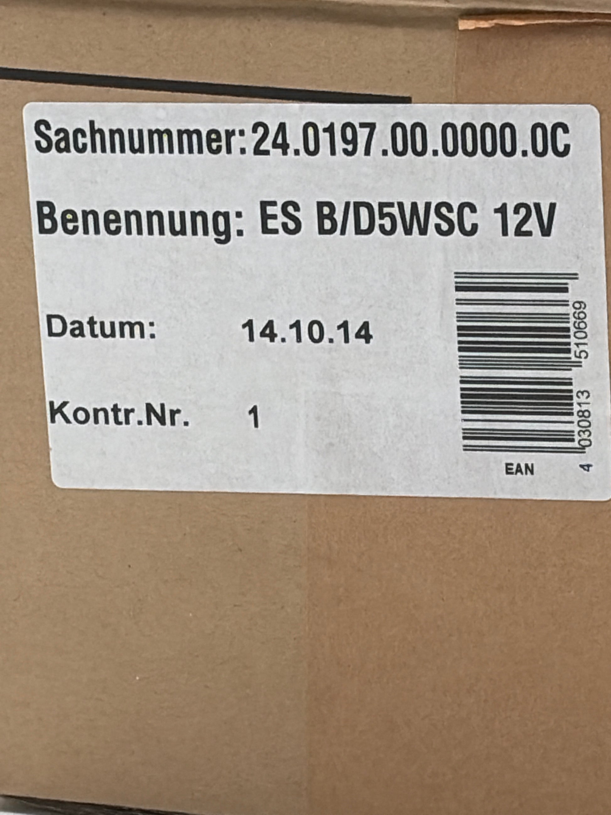 Eberspächer ES B/D5WSC 12V 24.0197.00.0000.0C